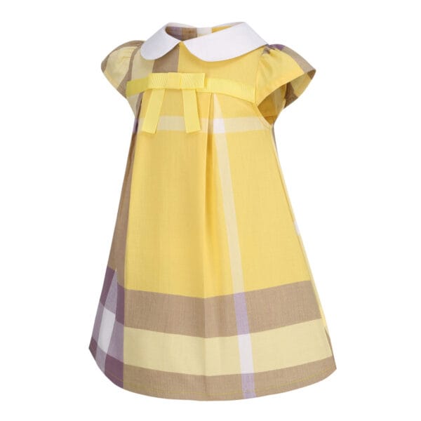 30905fc6 Stylish Girls’ Church Plaid Dress for Summer