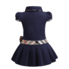 Timeless Elegance: Classic Navy Blue Dress for Kids