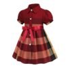 Charming Cuatoro Plaid Date Red Dress: Perfect for Any Summer Occasion
