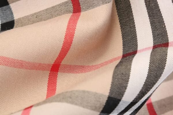 British Children's Dress - Apricot Plaid Princess Skirt