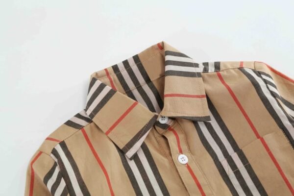 Cuatoro Kids' Fredrick Icon Stripe Long-Sleeve Shirt: A Stylish Choice for Boys