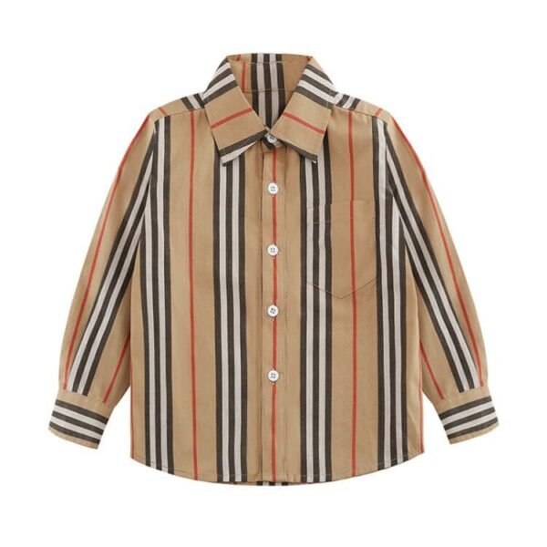 Cuatoro Kids' Fredrick Icon Stripe Long-Sleeve Shirt: A Stylish Choice for Boys