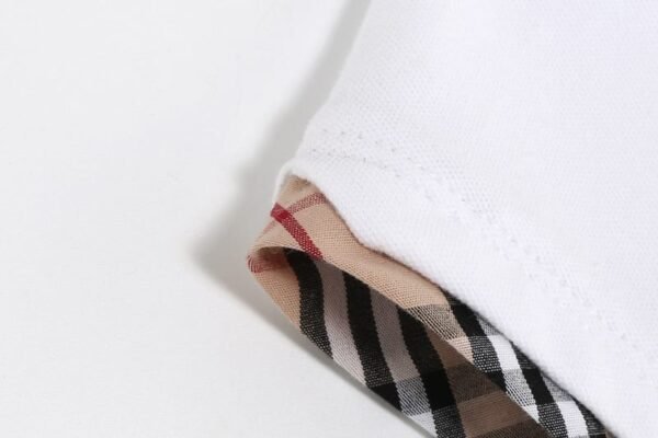 British Style Boy Polo White Shirt