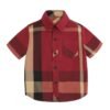 The Perfect Blend of Style and Comfort: Baby Boys Red Check Blouse Shirts
