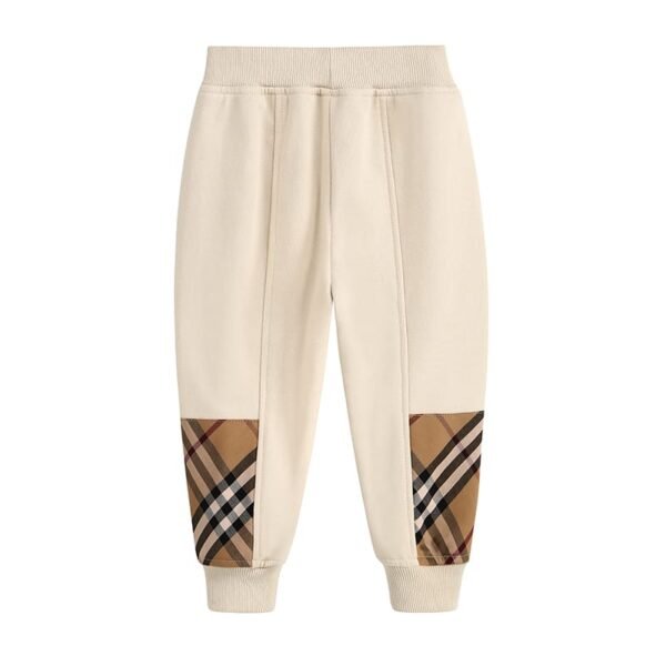 Elevate Your Child’s Wardrobe with Cuatoro Vintage Check Cotton Sweatpants