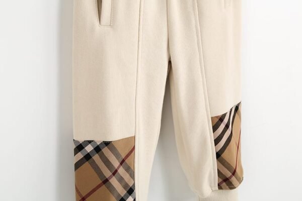 Elevate Your Child’s Wardrobe with Cuatoro Vintage Check Cotton Sweatpants