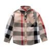 Discover the Cuatoro Brit Vintage Nova Check Shirt for Boys