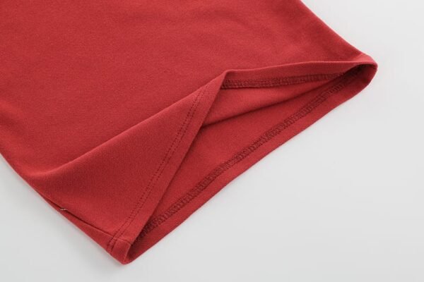 Introducing the Boys' Mini Quentin Rugby Polo - Bright Red