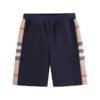 Stylish and Sustainable: Cuatoro Check Panel Cotton Shorts for Boys