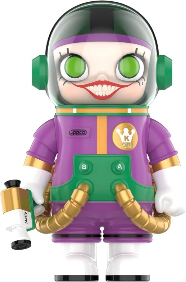 POP MART MEGA Space Molly 400%-1000% Joker Collection Figurine, 11.8-29.9 Inch Height, Toys for Modern Home Décor, Collectible Art Toy