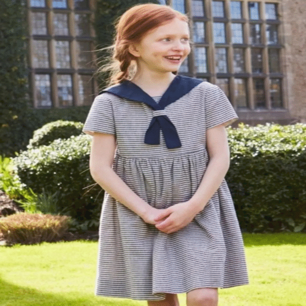 Royal Sailor Children’s Outfit – Regal Summer Elegance for Young Royalty